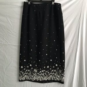 Liz Claiborne Collection Floral Skirt